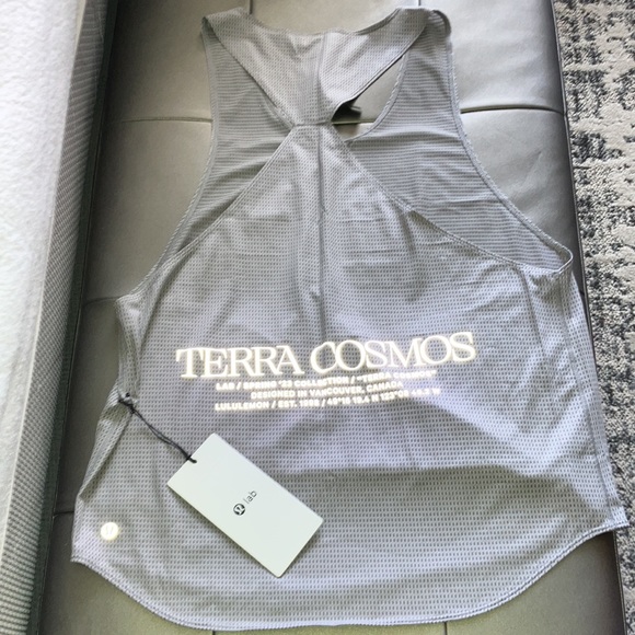 NWT Lululemon Limited Edition Lab Women's Grid Mesh Singlet Graphic - Picture 8 of 10